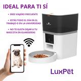 Dispensador de comida inteligente + Cable y Cargador Gratis